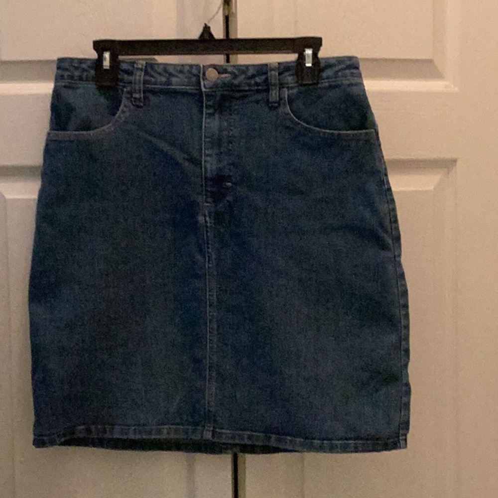 🦋Fun Riders By Lee Size 12 Denim Skirt Closet Must Have 🦋